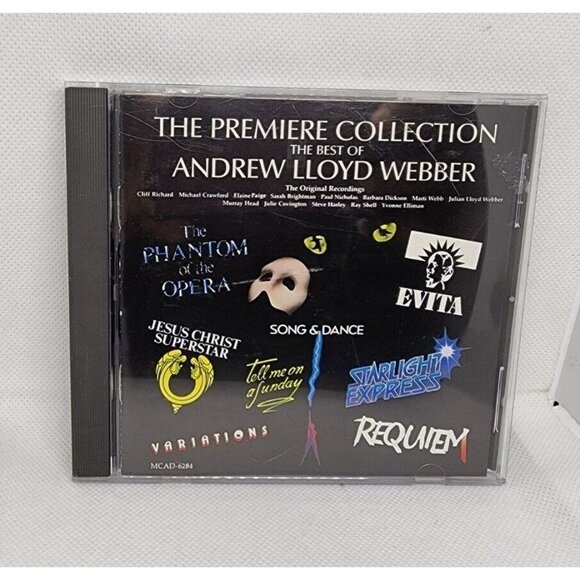 The Premiere Collection: The Best of Andrew Lloyd Webber Music CD – No Scratches - Picture 1 of 10